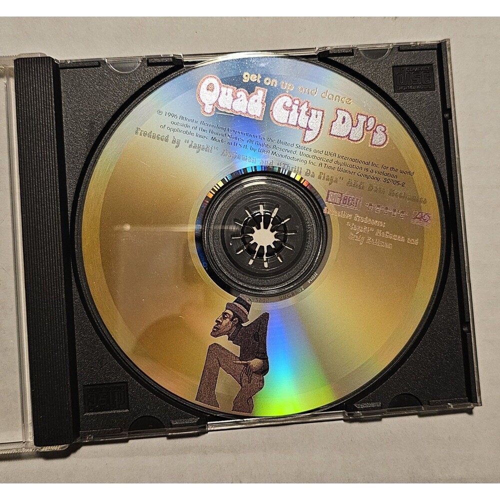 Get on Up & Dance by Quad City DJ's (CD, 1996) NO FRONT COVER ART